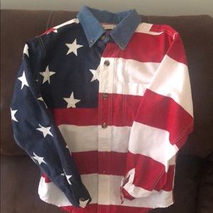 Boys roper American shirt